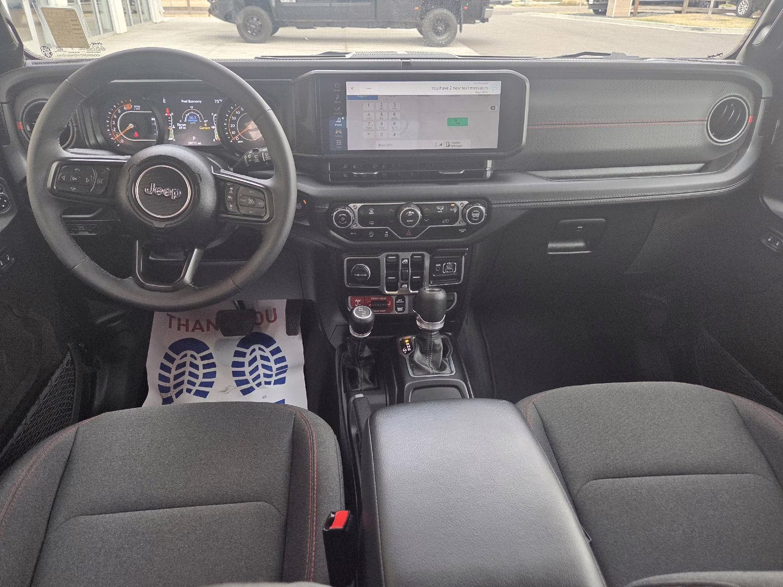 2025 Black Jeep Wrangler Rubicon 4X4 SUV