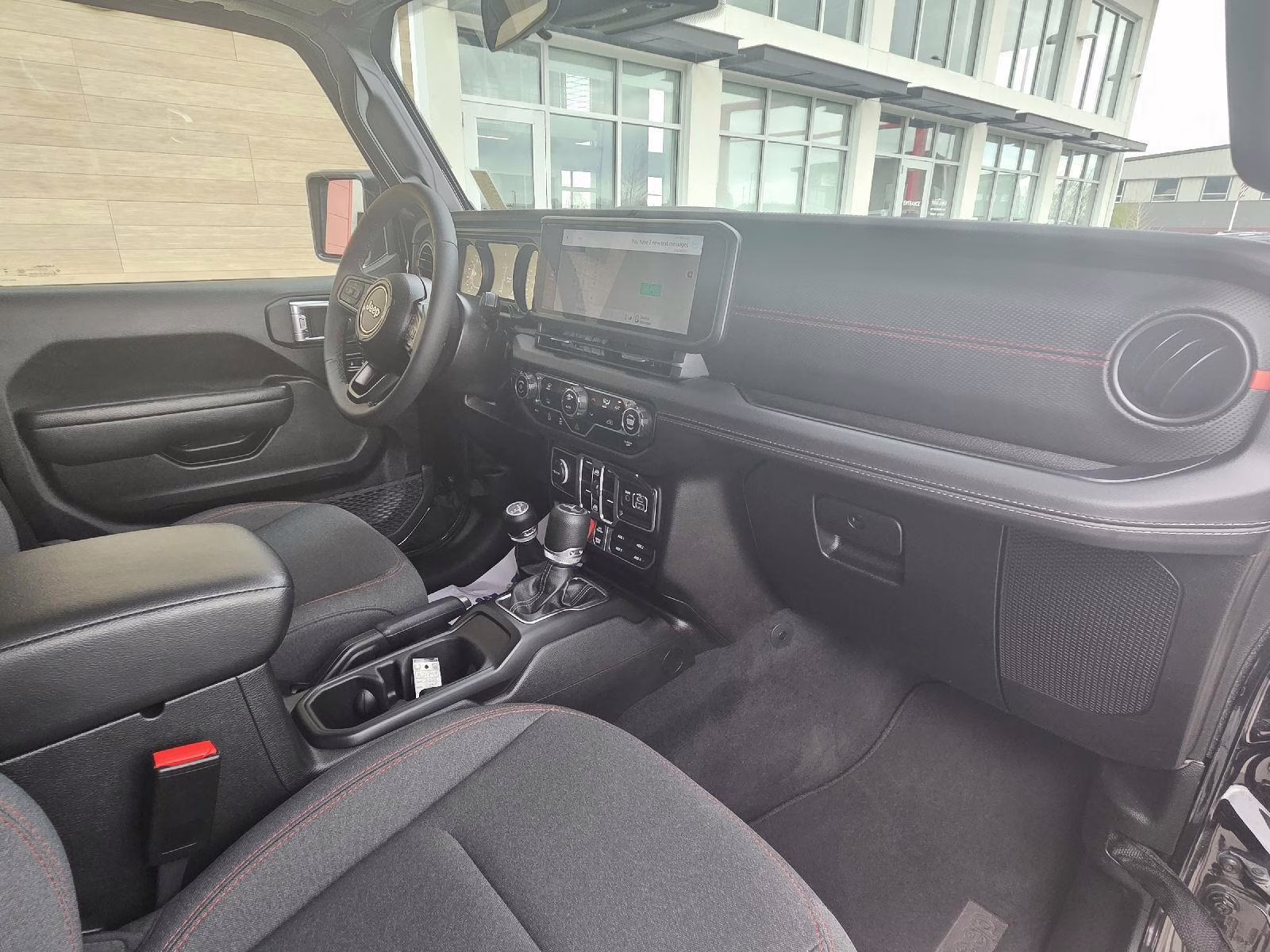 2025 Black Jeep Wrangler Rubicon 4X4 SUV