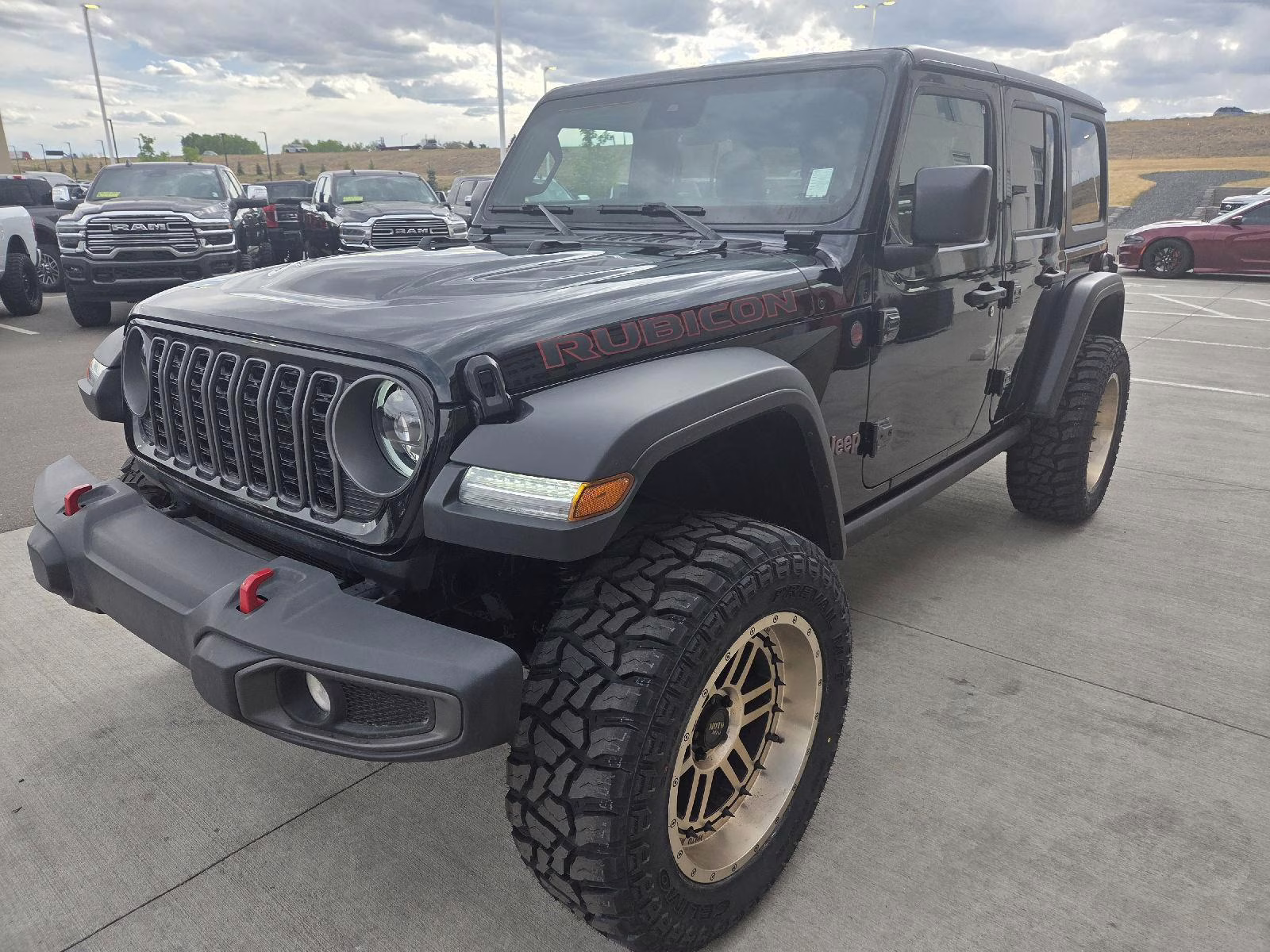 2025 Black Jeep Wrangler Rubicon 4X4 SUV