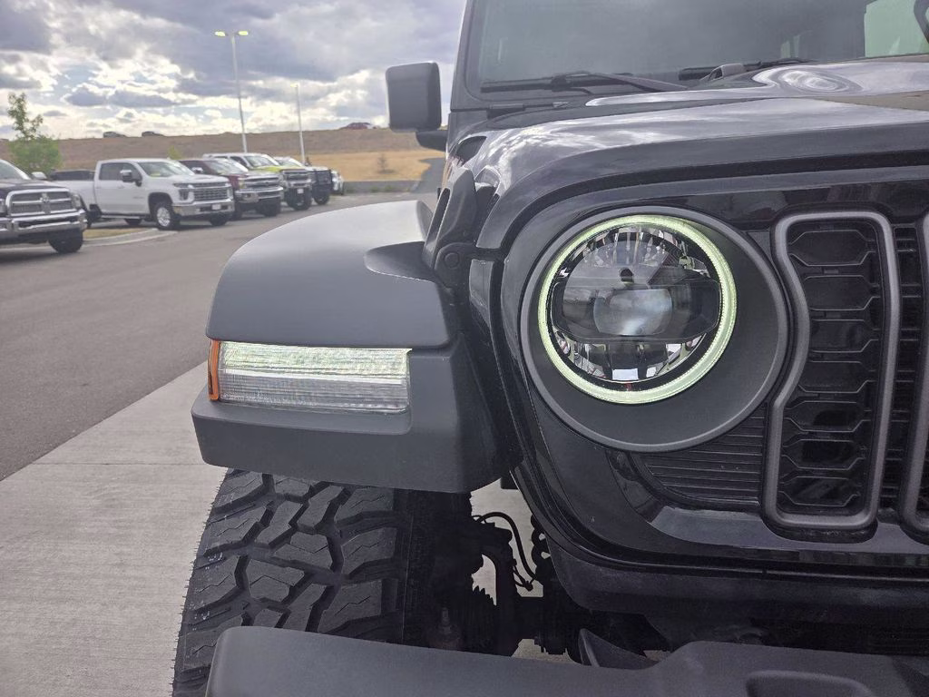 2025 Black Clearcoat Jeep Wrangler Rubicon 4X4 SUV