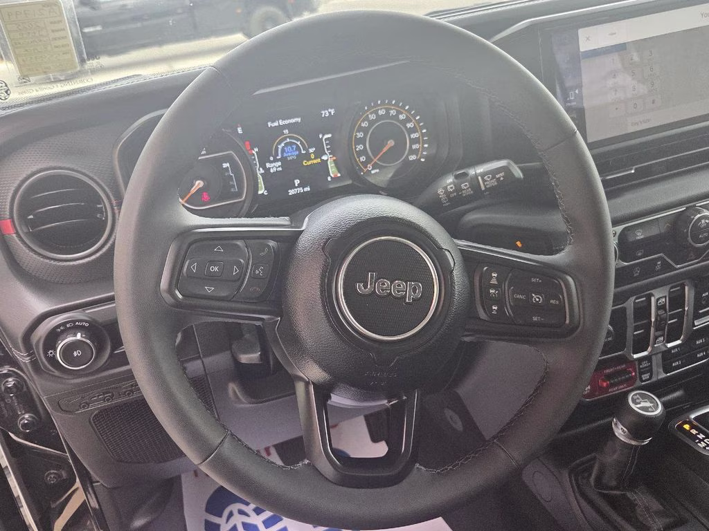 2025 Black Clearcoat Jeep Wrangler Rubicon 4X4 SUV