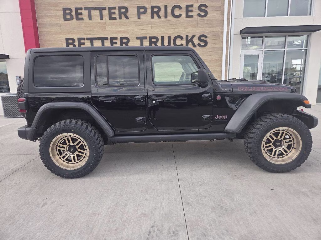 2025 Black Clearcoat Jeep Wrangler Rubicon 4X4 SUV