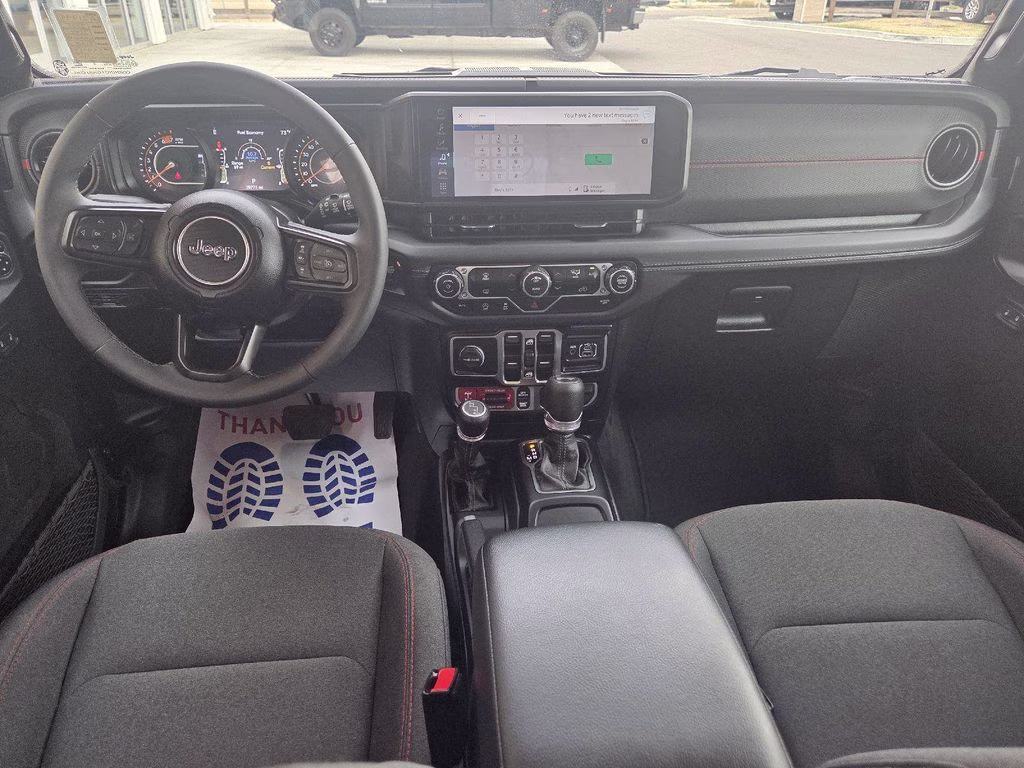 2025 Black Clearcoat Jeep Wrangler Rubicon 4X4 SUV
