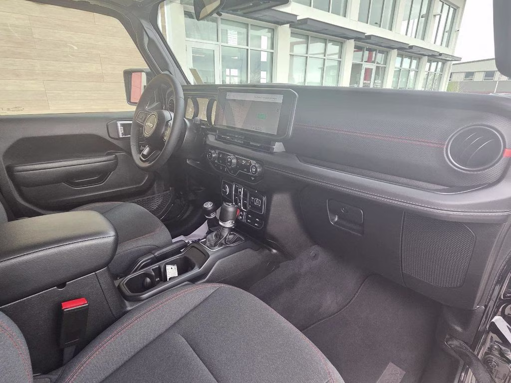 2025 Black Clearcoat Jeep Wrangler Rubicon 4X4 SUV