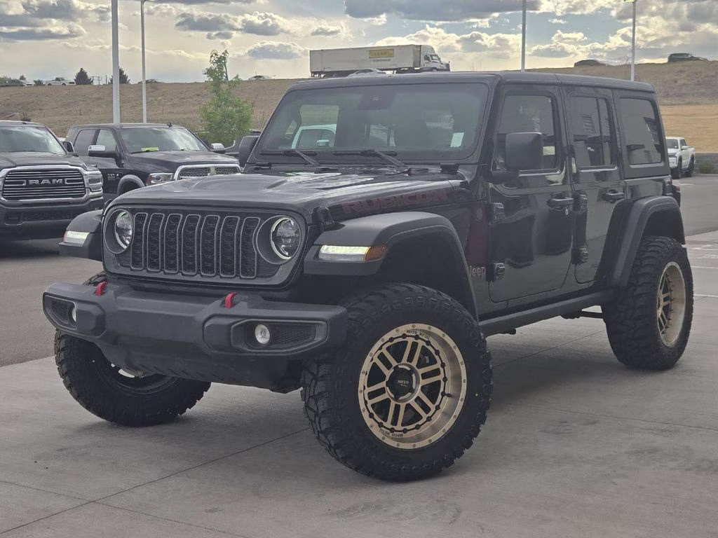 2025 Black Clearcoat Jeep Wrangler Rubicon 4X4 SUV