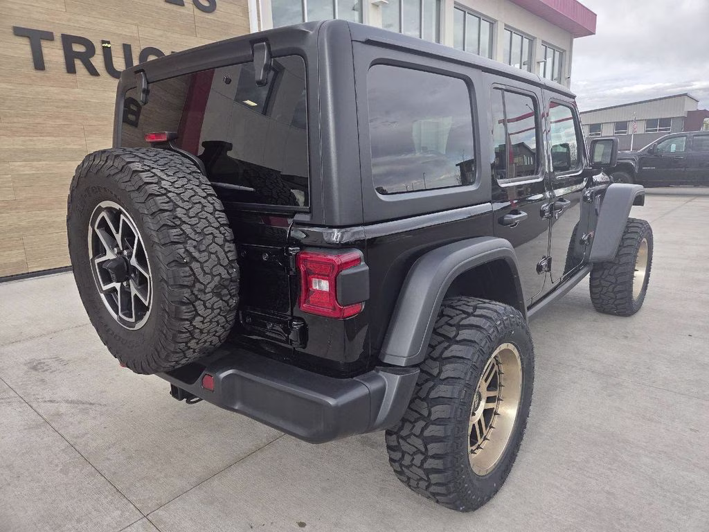 2025 Black Clearcoat Jeep Wrangler Rubicon 4X4 SUV
