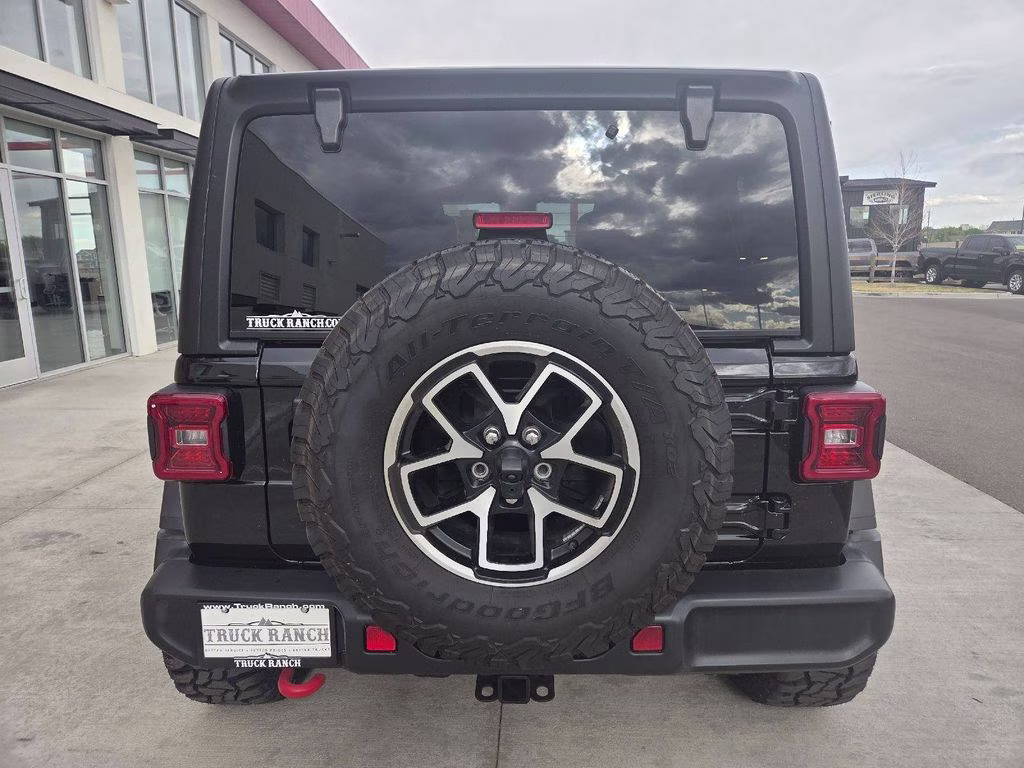 2025 Black Clearcoat Jeep Wrangler Rubicon 4X4 SUV