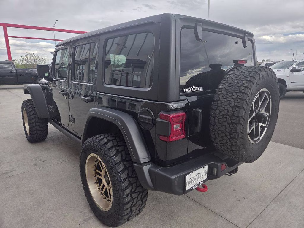 2025 Black Clearcoat Jeep Wrangler Rubicon 4X4 SUV
