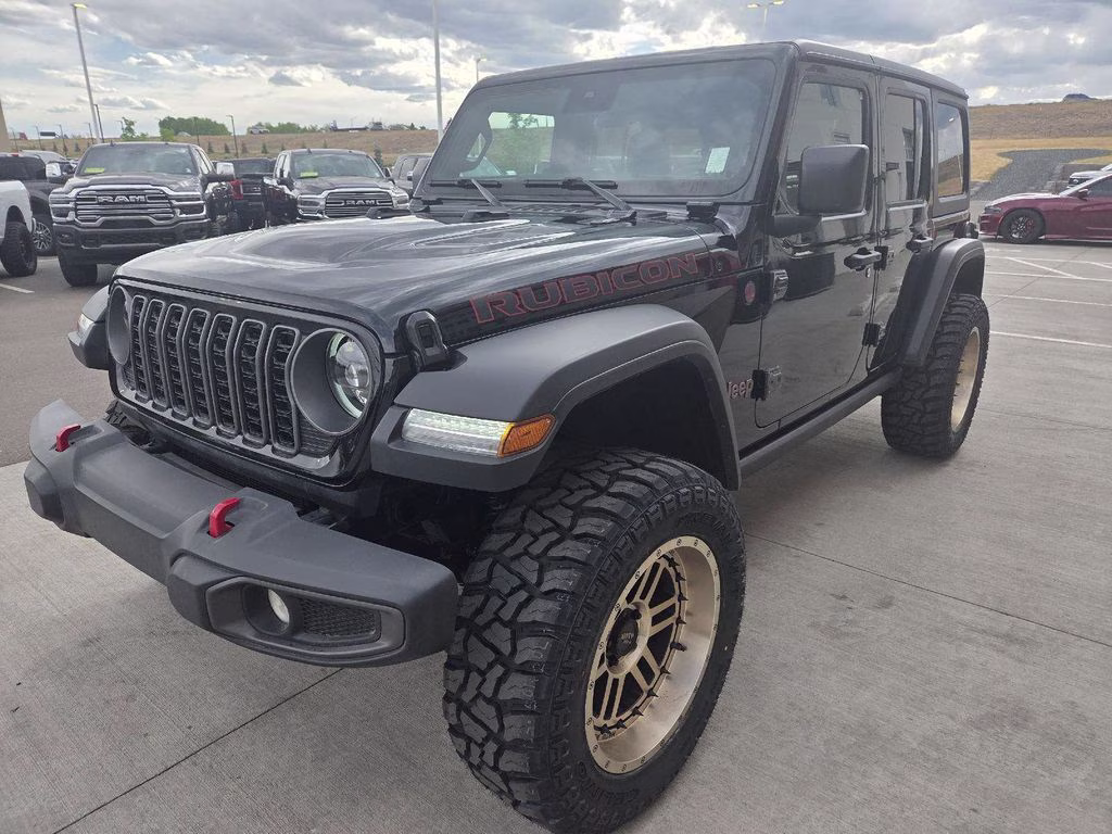 2025 Black Clearcoat Jeep Wrangler Rubicon 4X4 SUV