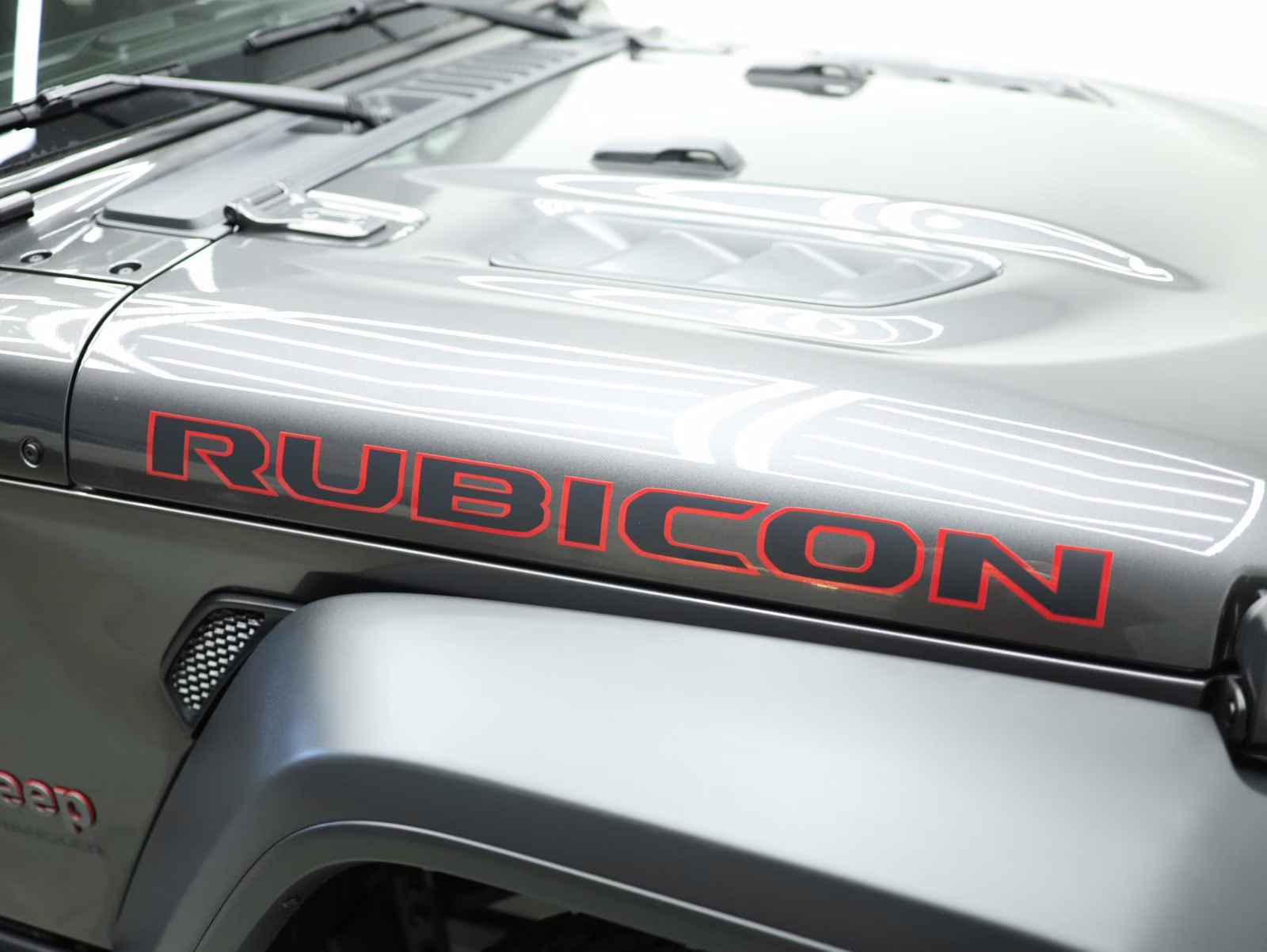 2025 Granite Crystal Metallic Jeep Wrangler Rubicon 4X4 SUV