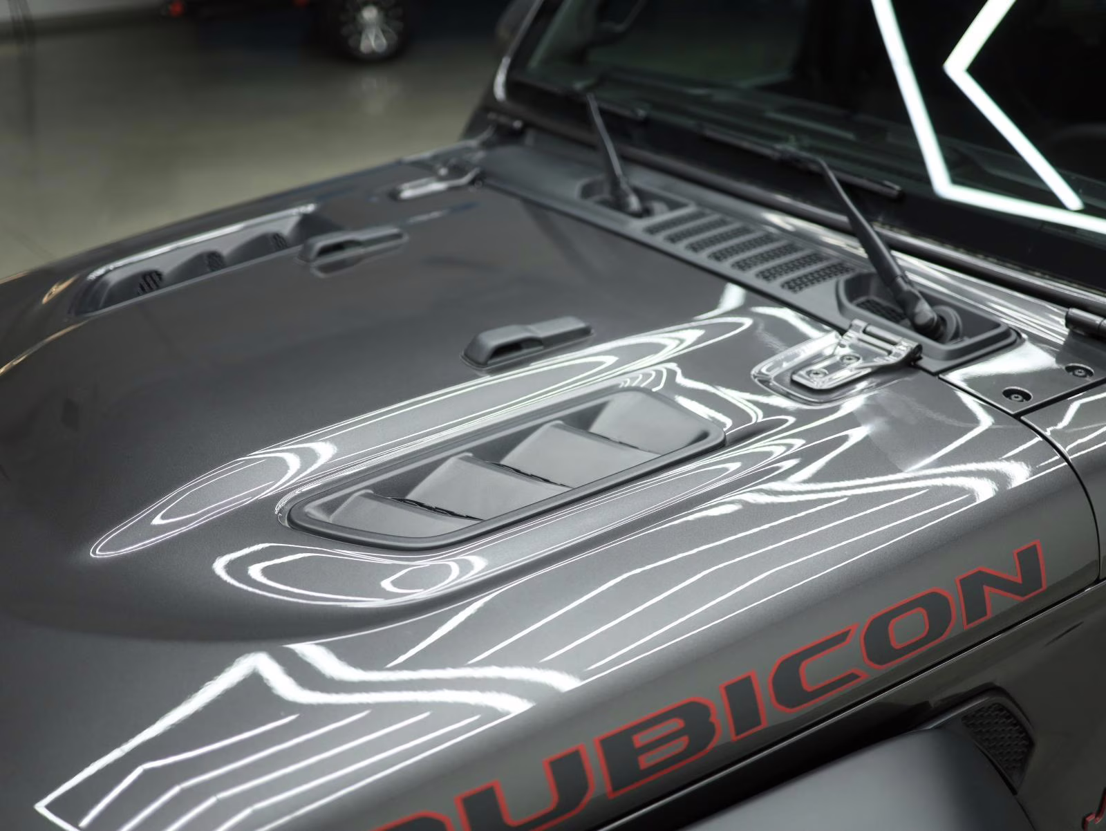 2025 Granite Crystal Metallic Jeep Wrangler Rubicon 4X4 SUV