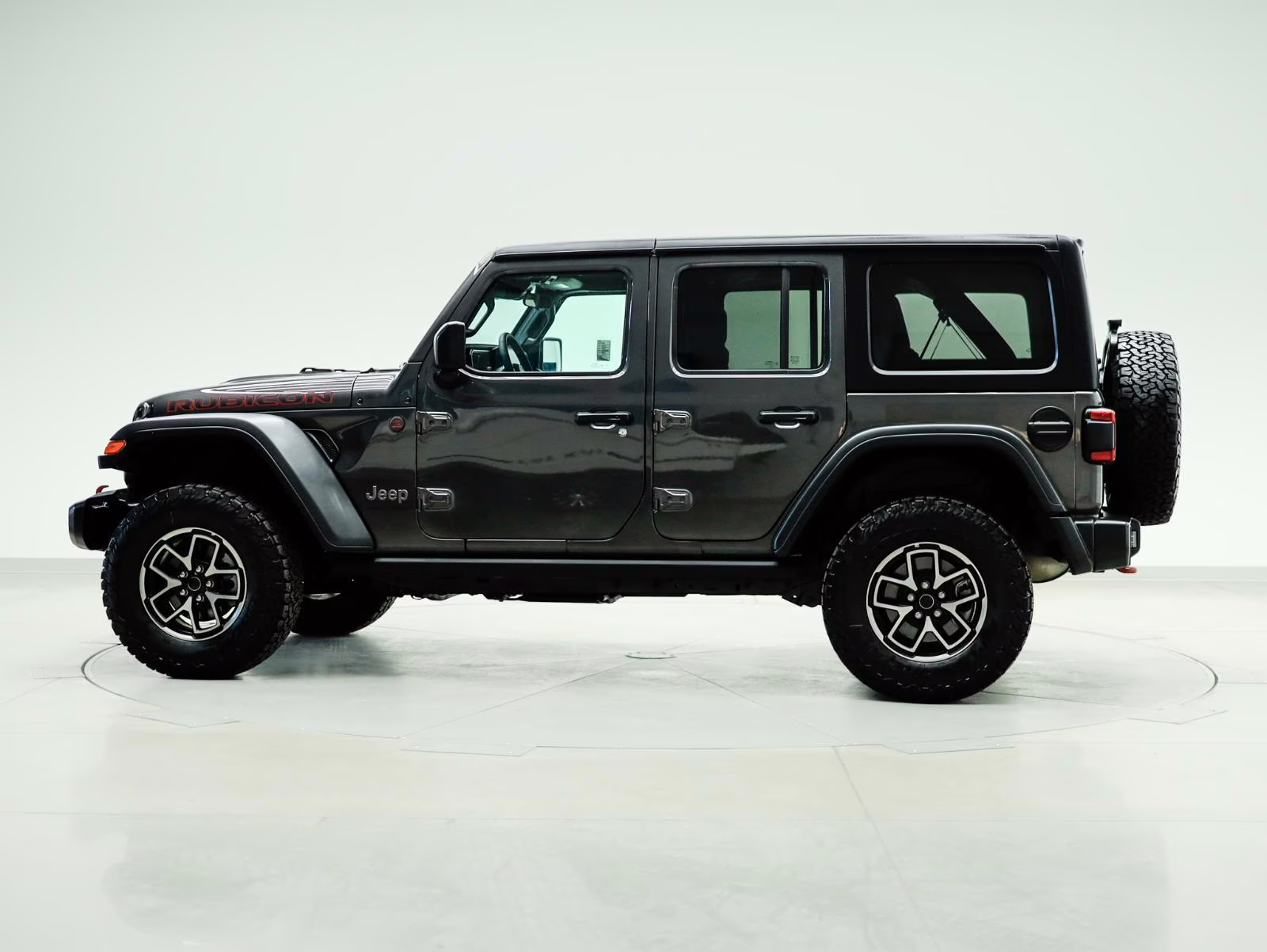 2025 Granite Crystal Metallic Jeep Wrangler Rubicon 4X4 SUV