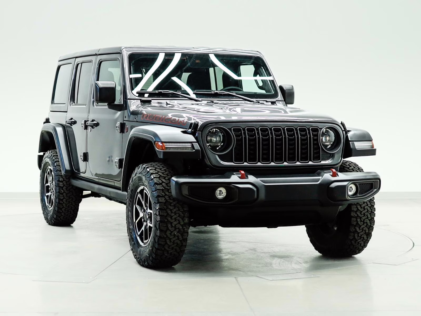 2025 Granite Crystal Metallic Jeep Wrangler Rubicon 4X4 SUV