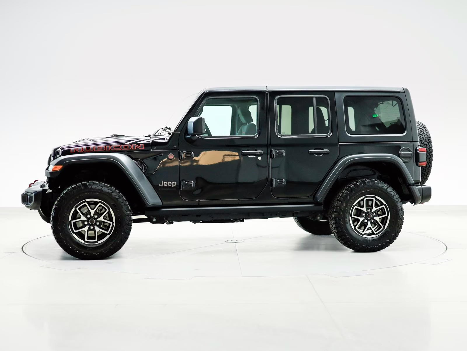 2025 Black Jeep Wrangler Rubicon 4X4 SUV