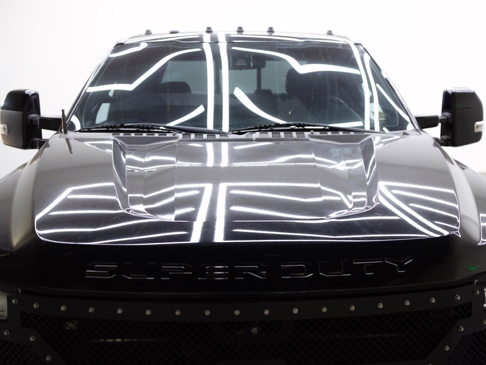 2017 Shadow Black Ford Super Duty F-450 DRW Platinum 4X4 Truck