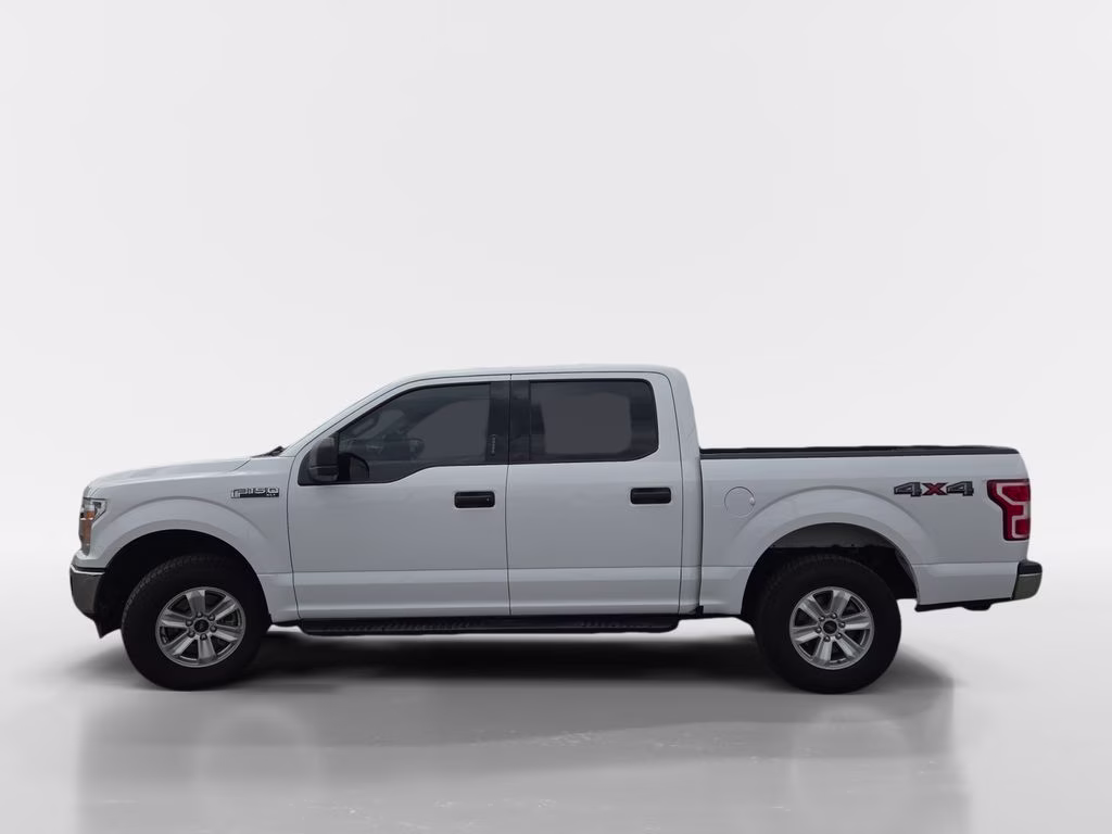 2018 White Ford F-150 XL 4X4 Truck