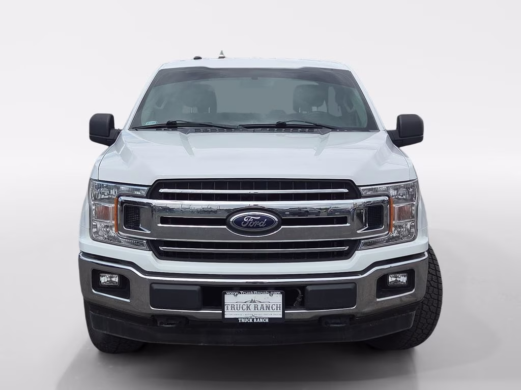 2018 White Ford F-150 XL 4X4 Truck