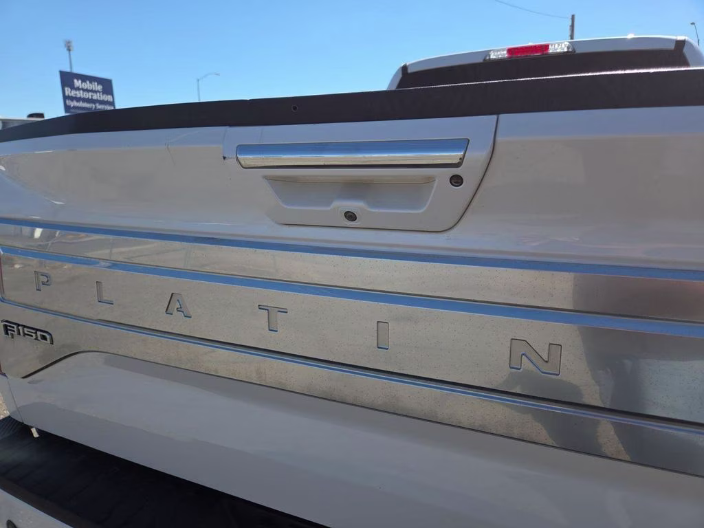 2017 White Ford F-150 Platinum 4X4 Truck
