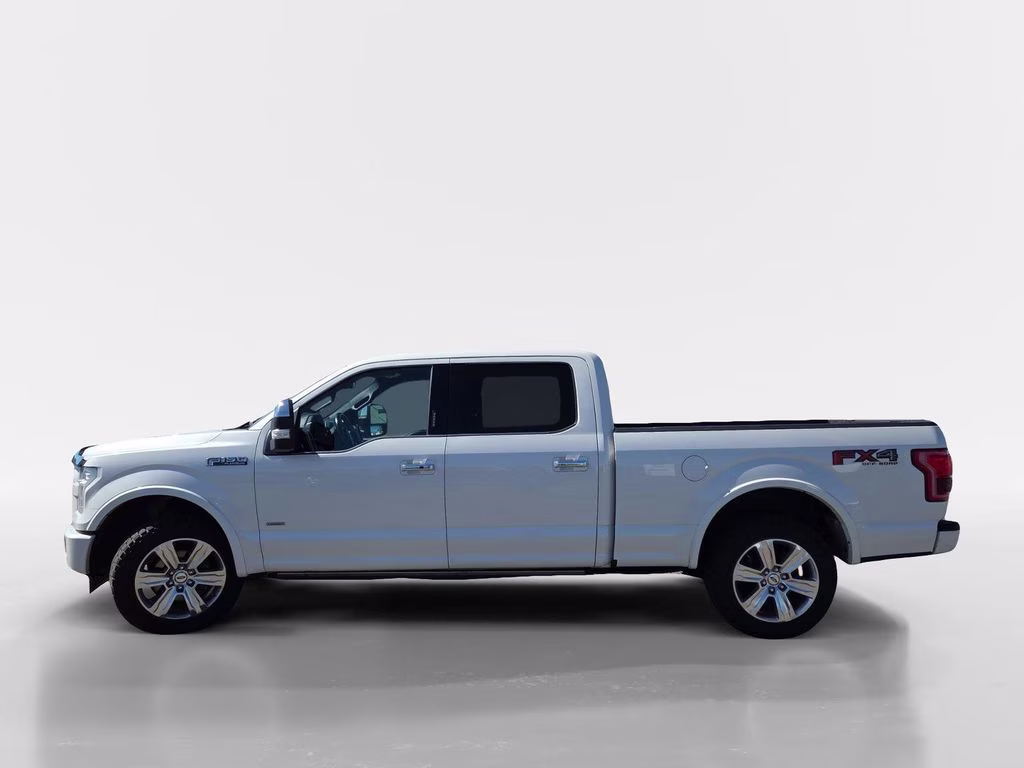2017 White Ford F-150 Platinum 4X4 Truck