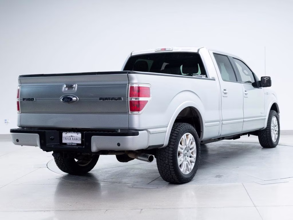 2014 Ingot Silver Metallic Ford F-150 Platinum 4X4 Truck