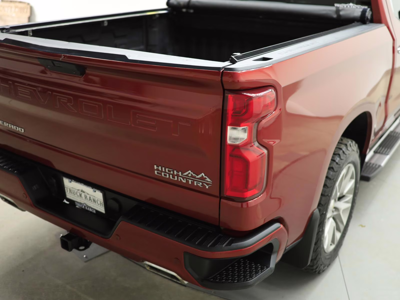 2021 Cherry Red Tintcoat Chevrolet Silverado 1500 High Country 4X4 Truck