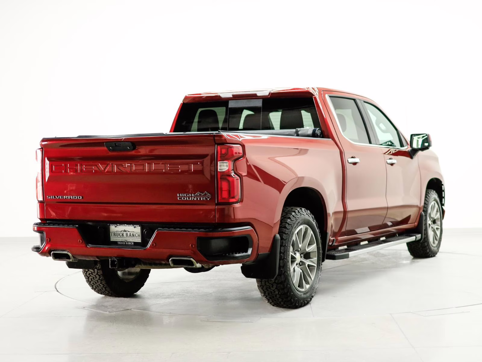 2021 Cherry Red Tintcoat Chevrolet Silverado 1500 High Country 4X4 Truck