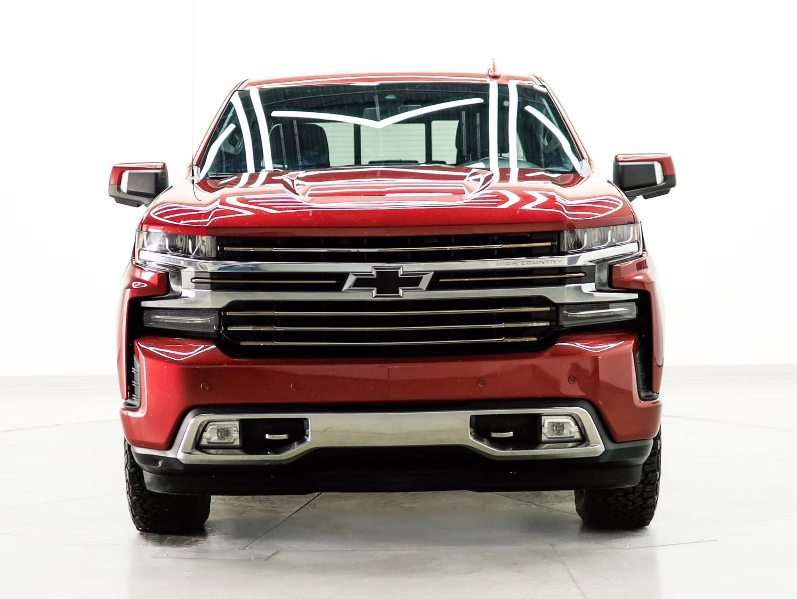 2021 Cherry Red Tintcoat Chevrolet Silverado 1500 High Country 4X4 Truck