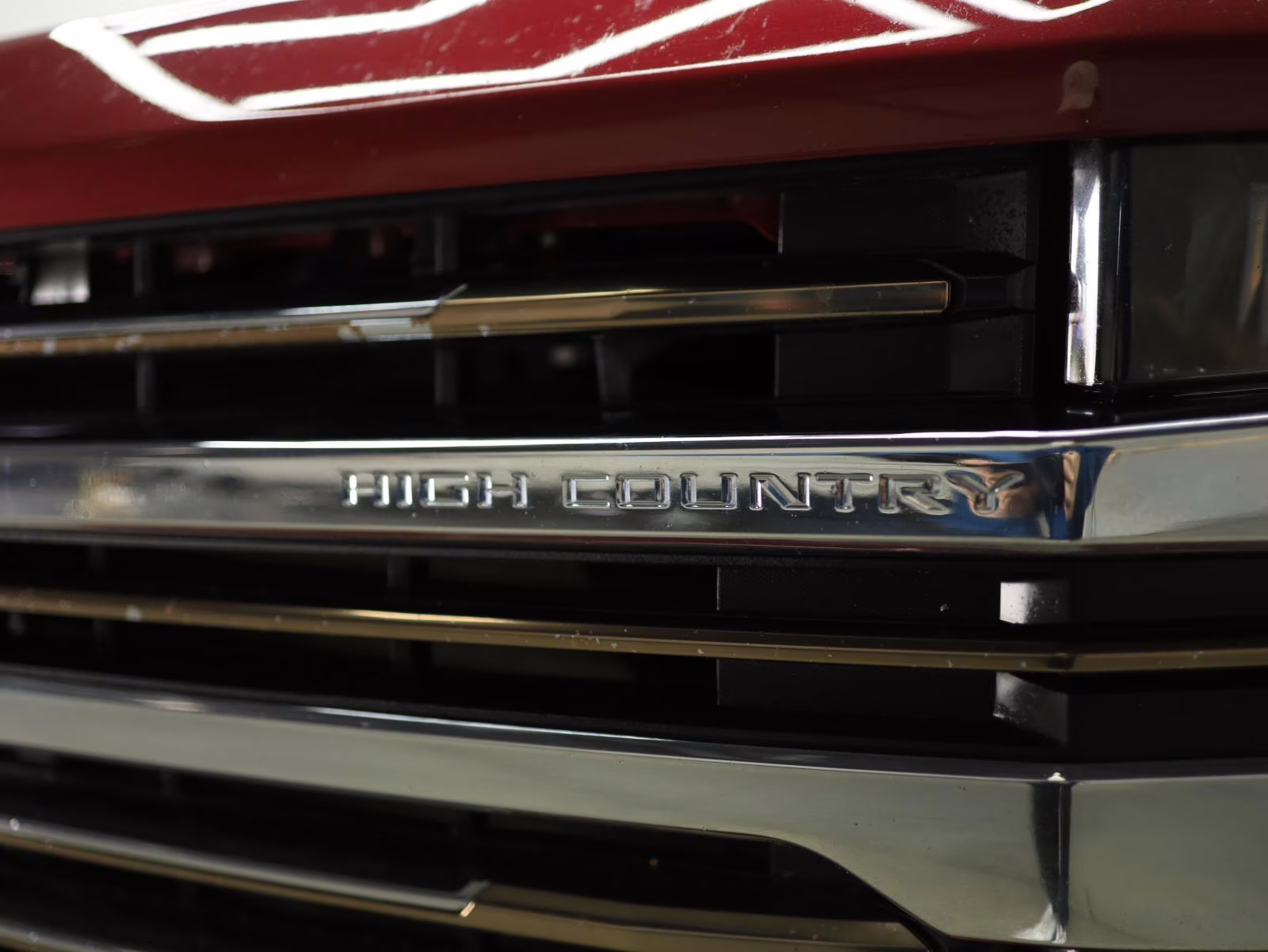 2021 Cherry Red Tintcoat Chevrolet Silverado 1500 High Country 4X4 Truck