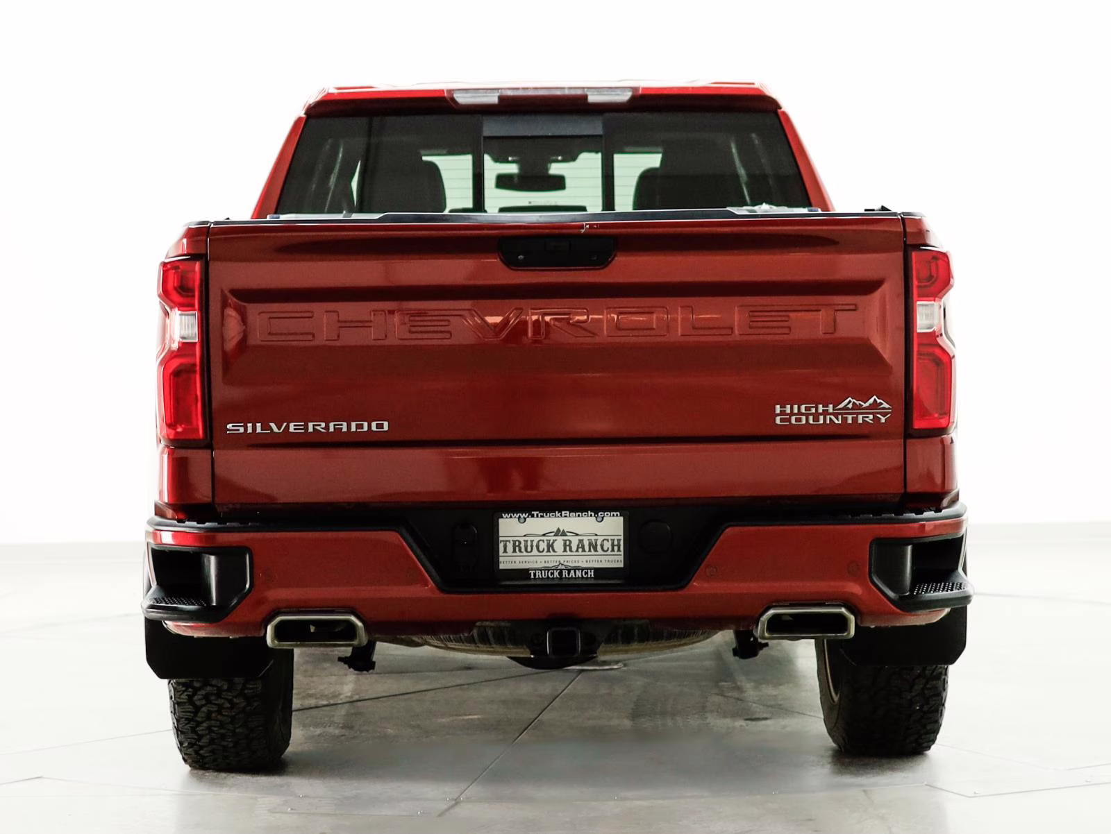 2021 Cherry Red Tintcoat Chevrolet Silverado 1500 High Country 4X4 Truck
