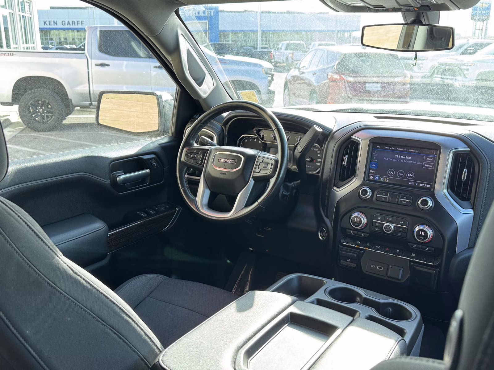 2019 Pacific Blue Metallic GMC Sierra 1500 SLE 4X4 Truck