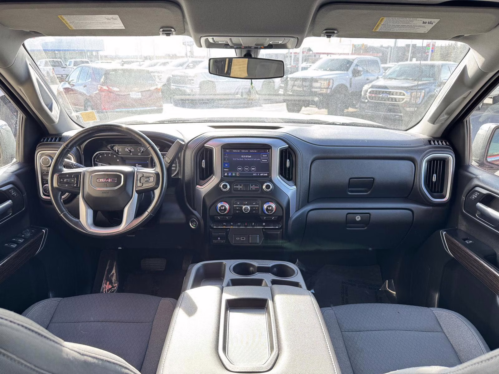 2019 Pacific Blue Metallic GMC Sierra 1500 SLE 4X4 Truck