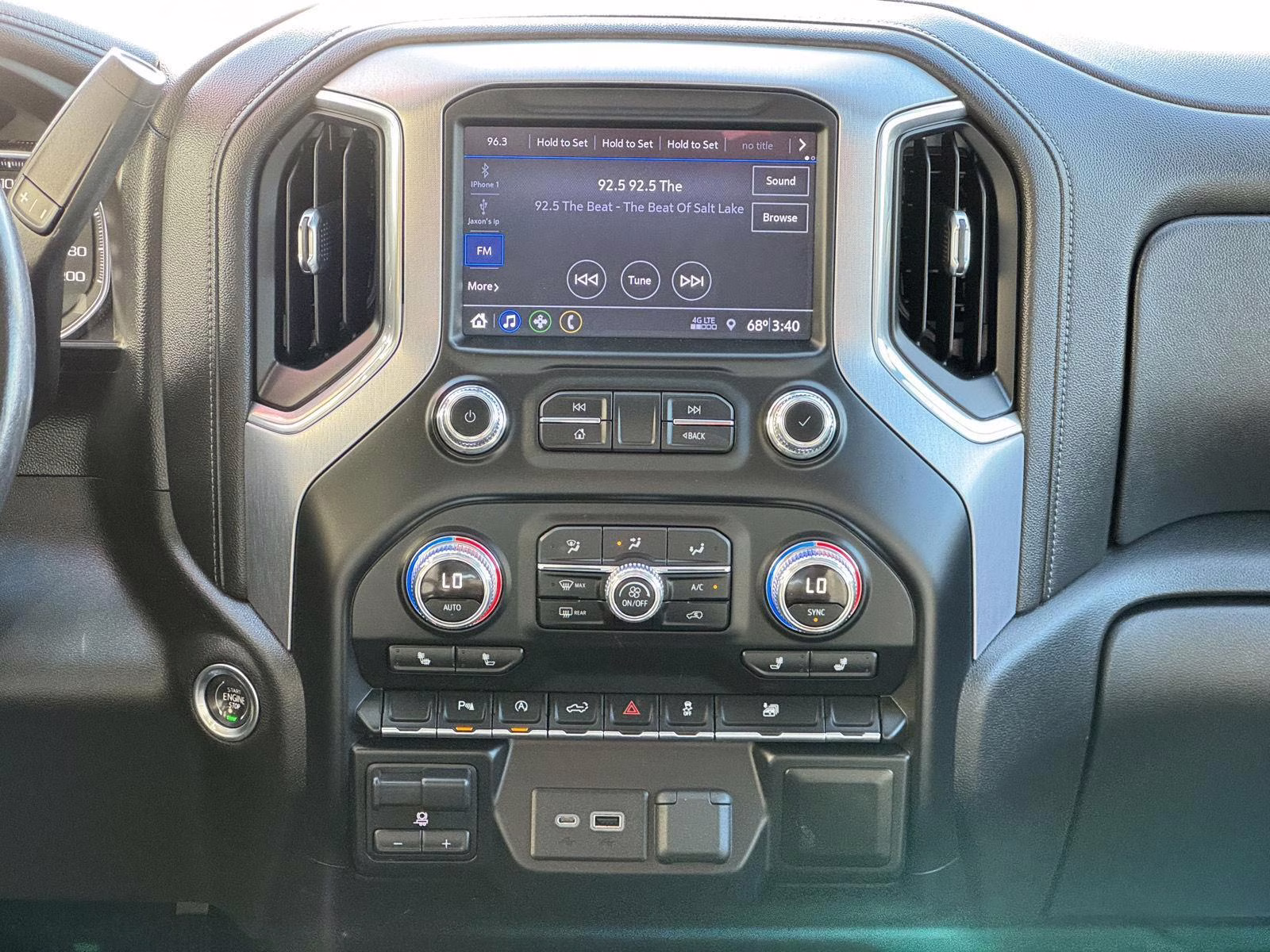 2019 Pacific Blue Metallic GMC Sierra 1500 SLE 4X4 Truck