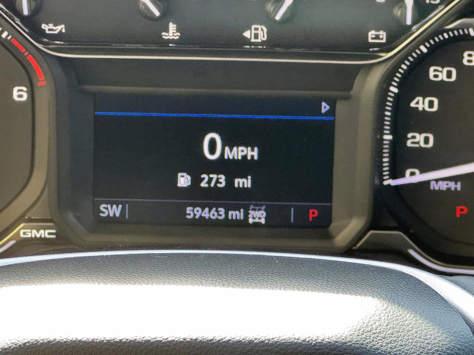 2019 Pacific Blue Metallic GMC Sierra 1500 SLE 4X4 Truck