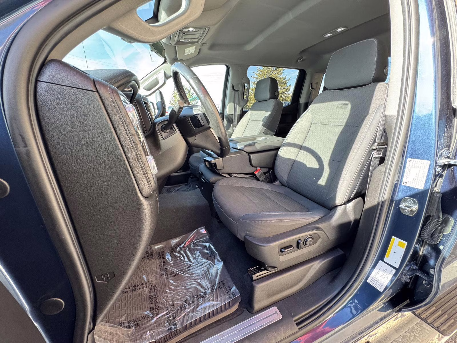 2019 Pacific Blue Metallic GMC Sierra 1500 SLE 4X4 Truck