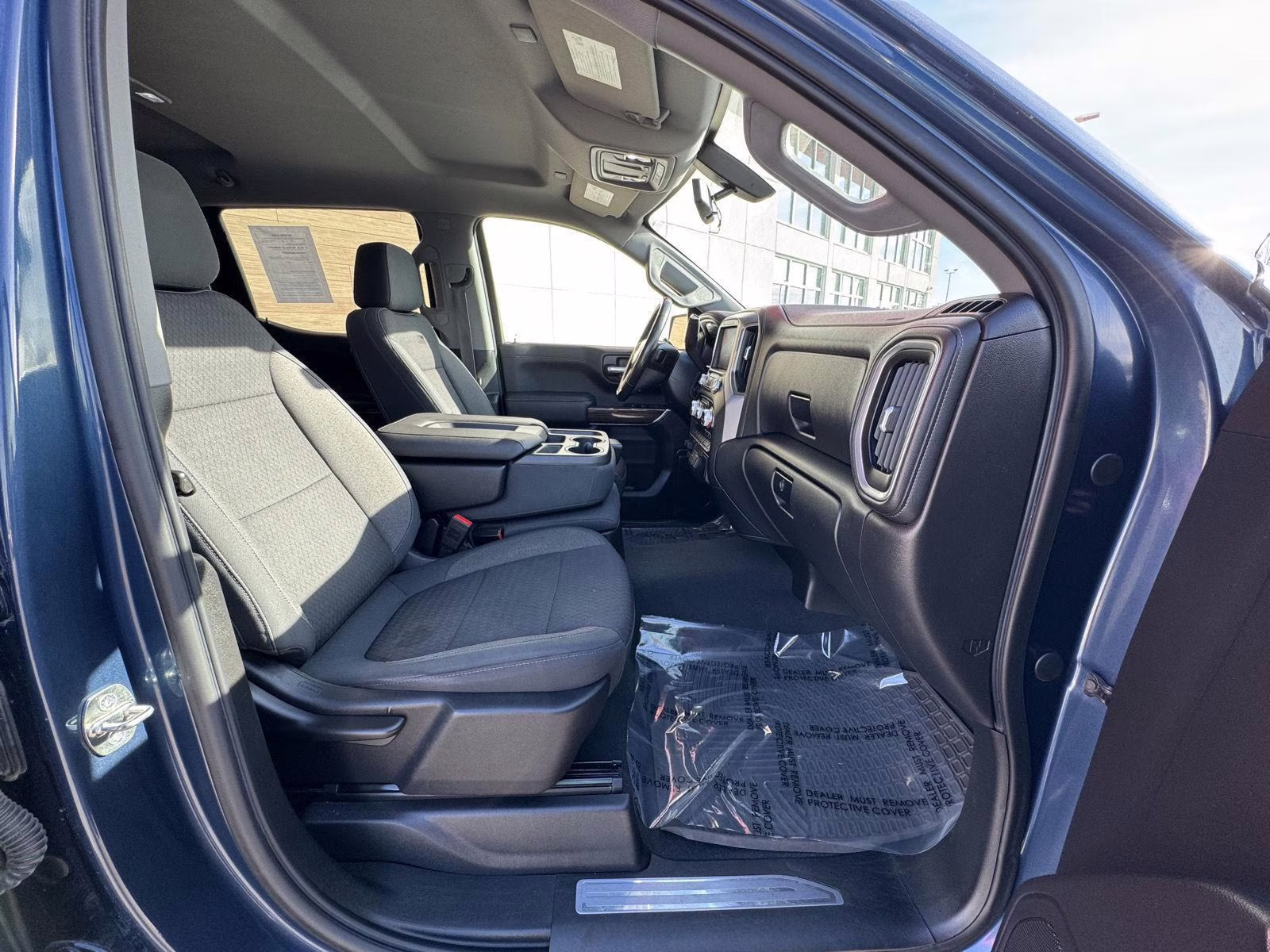 2019 Pacific Blue Metallic GMC Sierra 1500 SLE 4X4 Truck