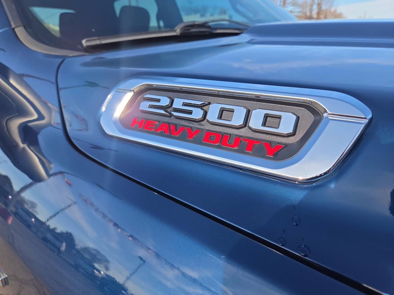 2021 Patriot Blue Pearlcoat Ram 2500 Big Horn 4X4 Truck