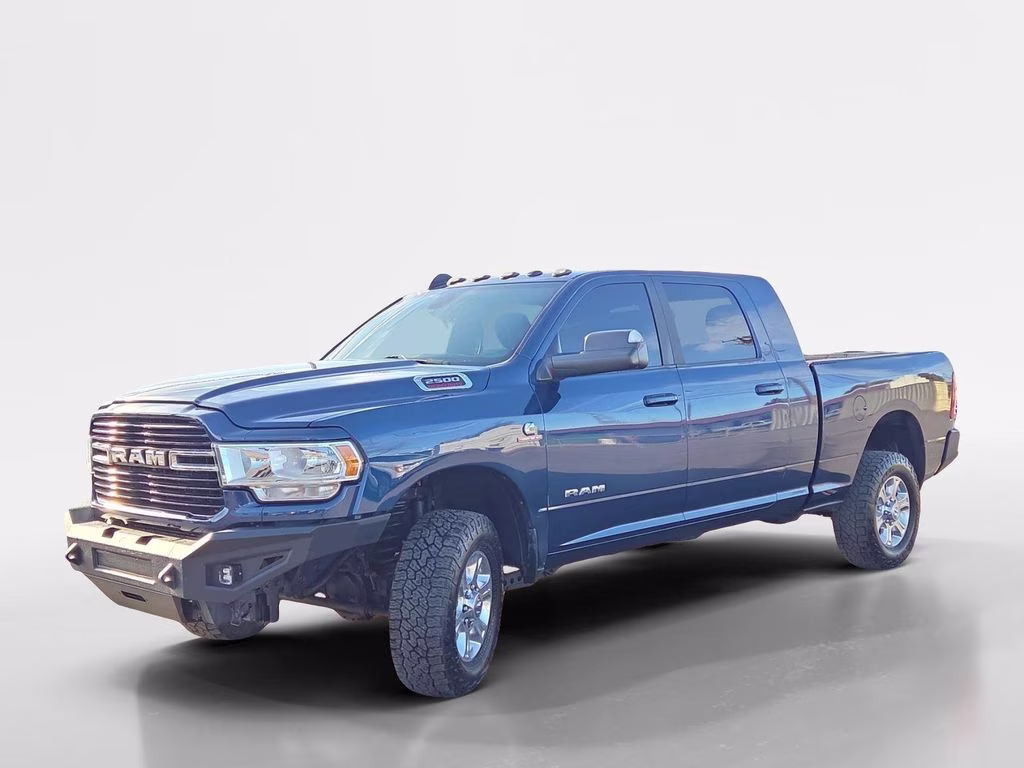 2021 Patriot Blue Pearlcoat Ram 2500 Big Horn 4X4 Truck