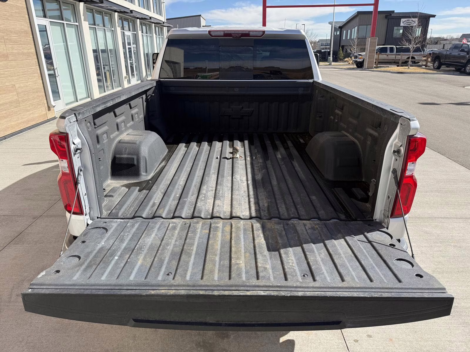 2021 Silver Ice Metallic Chevrolet Silverado 1500 LTZ 4X4 Truck