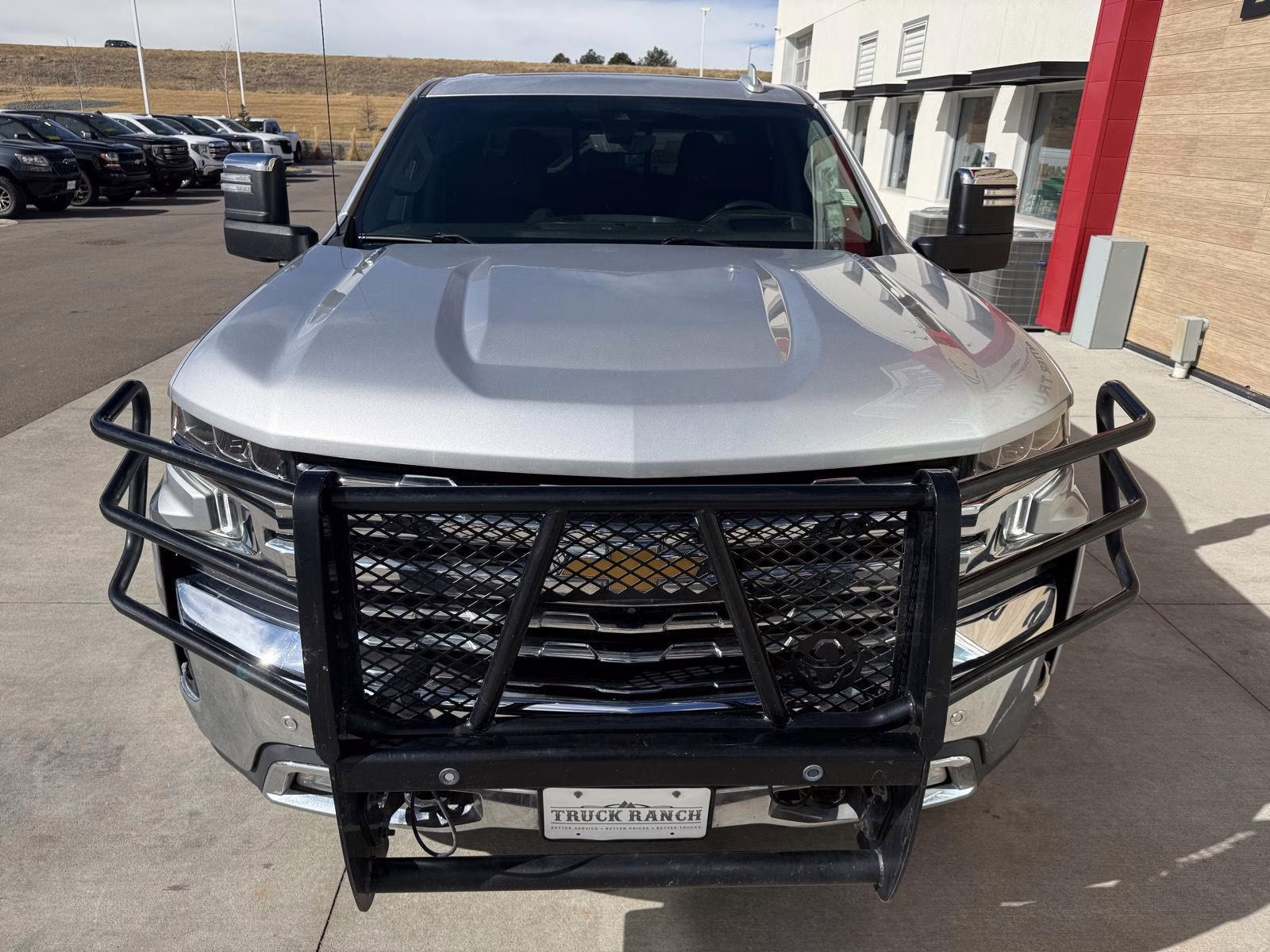 2021 Silver Ice Metallic Chevrolet Silverado 1500 LTZ 4X4 Truck