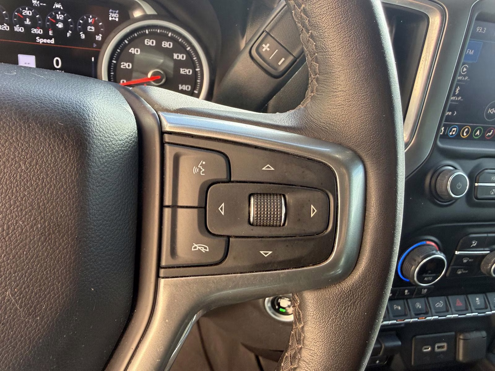 2021 Silver Ice Metallic Chevrolet Silverado 1500 LTZ 4X4 Truck