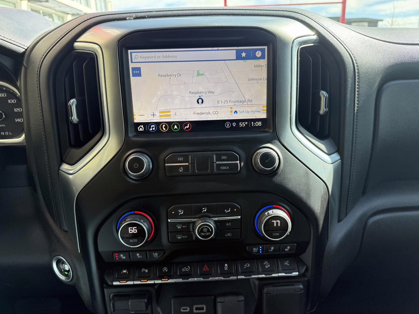 2021 Silver Ice Metallic Chevrolet Silverado 1500 LTZ 4X4 Truck