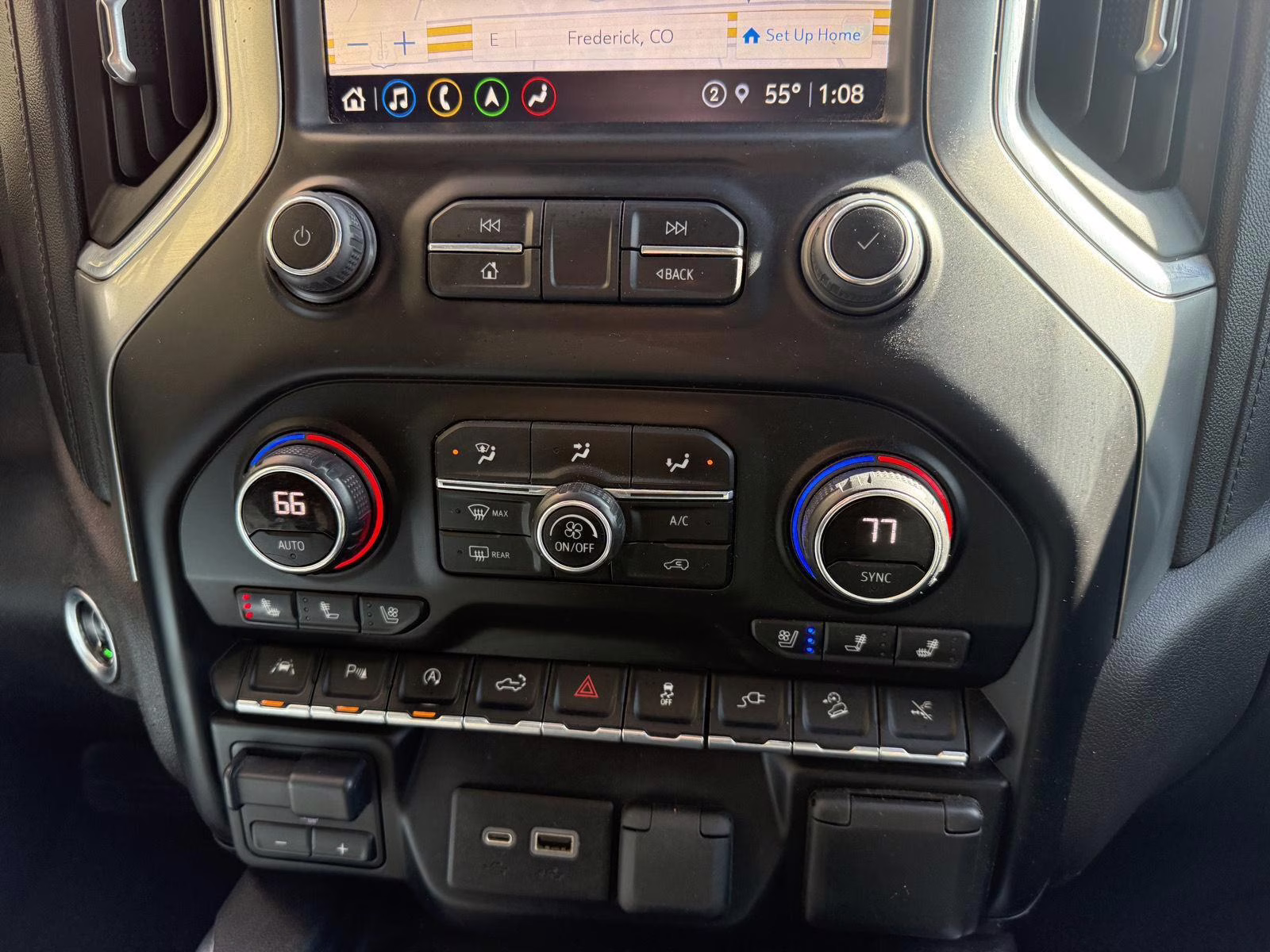 2021 Silver Ice Metallic Chevrolet Silverado 1500 LTZ 4X4 Truck