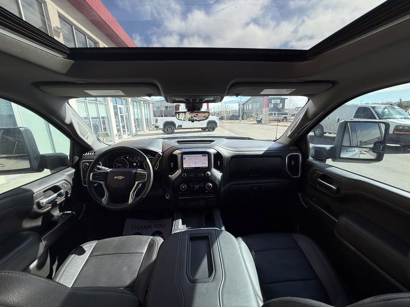 2021 Silver Ice Metallic Chevrolet Silverado 1500 LTZ 4X4 Truck