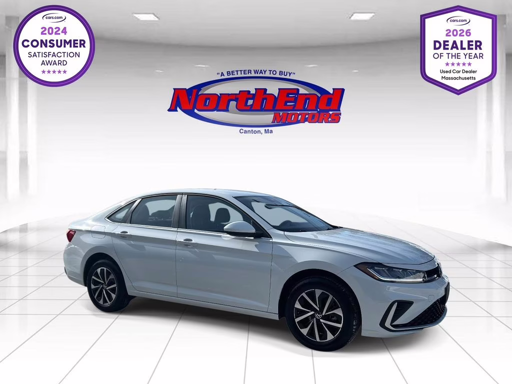 2025 White Volkswagen Jetta 1.5T S FWD Sedan