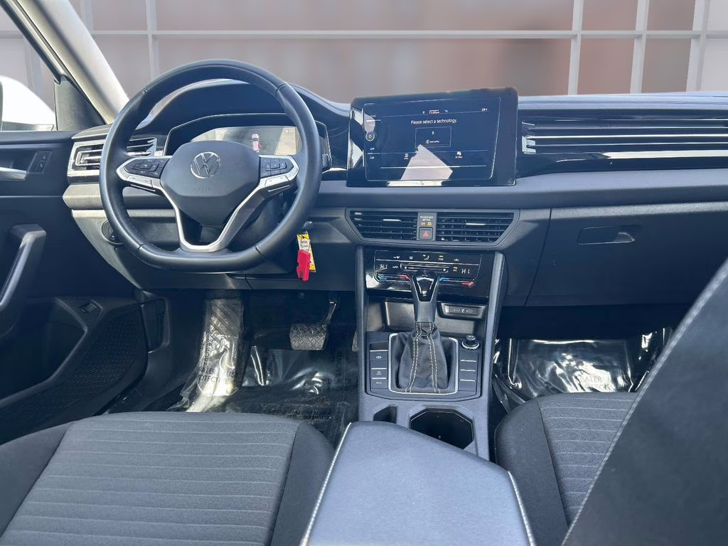 2025 White Volkswagen Jetta 1.5T S FWD Sedan