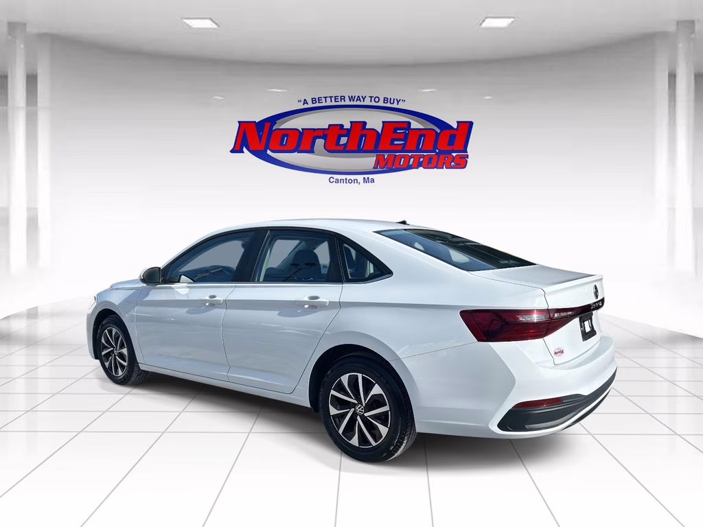 2025 White Volkswagen Jetta 1.5T S FWD Sedan