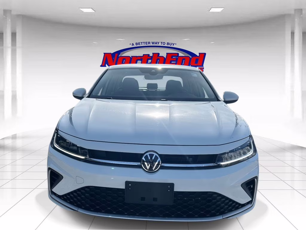 2025 White Volkswagen Jetta 1.5T S FWD Sedan