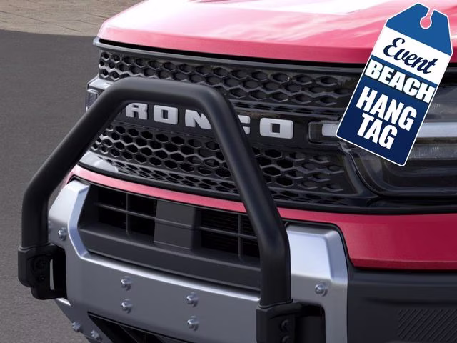 2026 Ruby Red Metallic Tinted Clearcoat Ford Bronco Sport Big Bend 4X4 SUV
