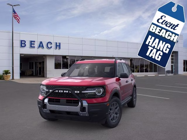 2026 Ruby Red Metallic Tinted Clearcoat Ford Bronco Sport Big Bend 4X4 SUV