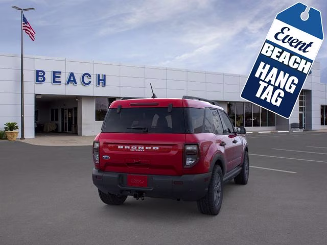 2026 Ruby Red Metallic Tinted Clearcoat Ford Bronco Sport Big Bend 4X4 SUV